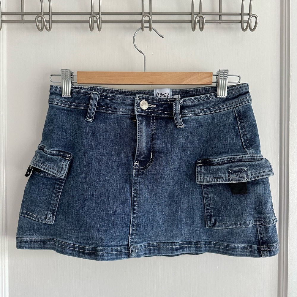 Princess Polly Denim Mini Skirt